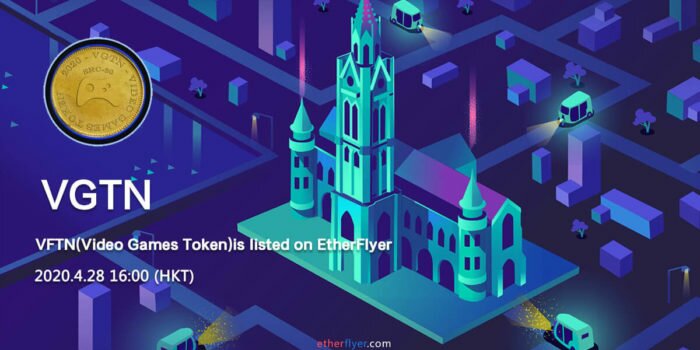 Video Games Token airdrop – Get VGTN tokens directly to Etherflyer